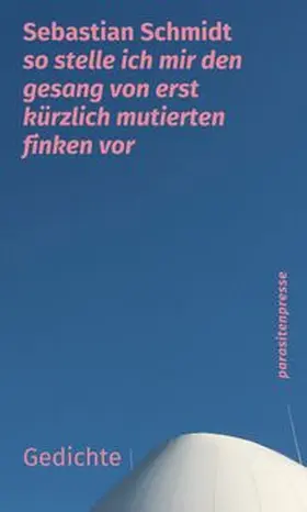 Schmidt |  so stelle ich mir den gesang von erst kürzlich mutierten finken vor | Buch |  Sack Fachmedien