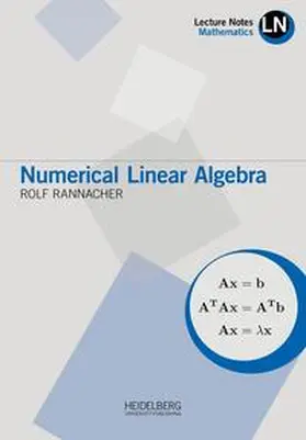 Rannacher |  Numerical Linear Algebra | Buch |  Sack Fachmedien