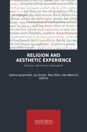 Dorpmüller / Scholz / Stille |  Religion and Aesthetic Experience | Buch |  Sack Fachmedien