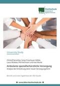 bbw Hochschule / Jenschke / Froschauer-Häfele |  Ambulante spezialfachärztliche Versorgung | Buch |  Sack Fachmedien