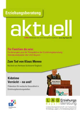 Kindsmüller / Scheuerer-Englisch / Mattuschat |  Erziehungsberatung aktuell 2023 01 | Buch |  Sack Fachmedien
