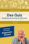 Paul |  Allgemeinwissen. Das Gedächtnistraining-Quiz für Senioren. Ideal als Beschäftigung, Gedächtnistraining, Aktivierung bei Demenz. | Buch |  Sack Fachmedien
