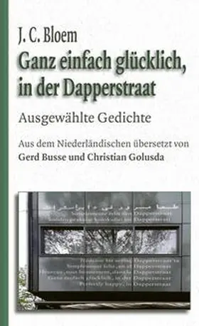 Bloem |  Ganz einfach glücklich, in der Dapperstraat | Buch |  Sack Fachmedien