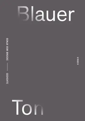 vom Brocke |  Blauer Ton | Buch |  Sack Fachmedien