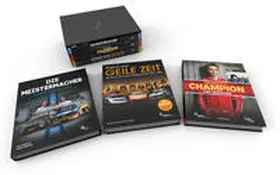 Büsing / Mahla / Upietz |  Trio im Schuber - Einfach eine GEILE ZEIT, MEISTERMACHER - Die BMW Schnitzer-Story, The story of a CHAMPION | Buch |  Sack Fachmedien
