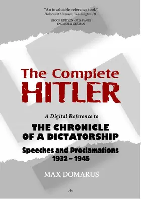 Domarus |  The Complete Hitler | Sonstiges |  Sack Fachmedien