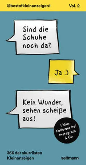 Rolf / Seltmann |  Best-Of Kleinanzeigen Vol. 2 | Sonstiges |  Sack Fachmedien