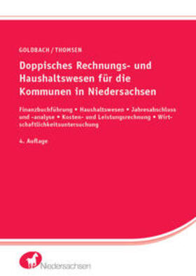 Goldbach / Thomsen | Doppisches Rechnungs- und Haushaltswesen für die Kommunen in Niedersachsen | Buch | sack.de