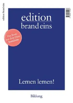 Bartsch / Kühl / Lau | edition brand eins: Bildung | E-Book | sack.de