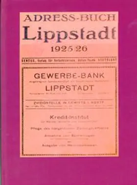  Adressbuch der Stadt Lippstadt 1925/26 (Reprint) | Buch |  Sack Fachmedien