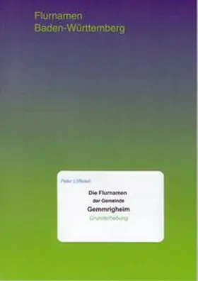 Löffelad |  Die Flurnamen der Gemeinde Gemmrigheim | Buch |  Sack Fachmedien