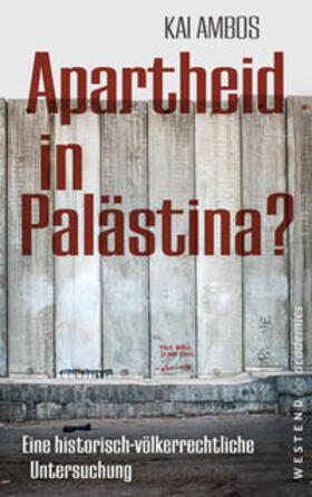 Ambos | Apartheid in Palästina? | Buch | 978-3-949925-24-5 | sack.de