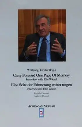 Treitler |  Carry Forward One Page Of Memory /Eine Seite der Erinnerung weiter tragen | Buch |  Sack Fachmedien