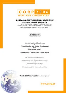 Schrenk |  CORP 2006: Sustainable Solutions for the Information Society | Buch |  Sack Fachmedien