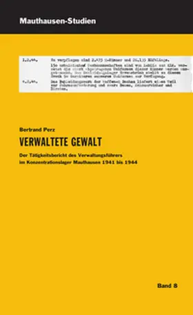 Perz |  Verwaltete Gewalt | Buch |  Sack Fachmedien