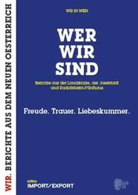 Schmiederer |  WER WIR SIND. Berichte aus der Landstraße, der Josefstadt und Rudolfsheim-Fünfhaus | Buch |  Sack Fachmedien