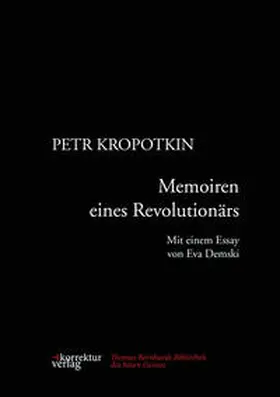Kropotkin |  Memoiren eines Revolutionärs | Buch |  Sack Fachmedien