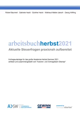 Hackl |  Arbeitsbuch Herbst 2021 | Buch |  Sack Fachmedien