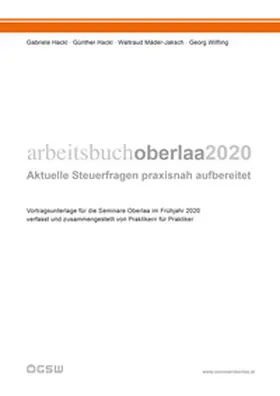 Hackl |  Arbeitsbuch Oberlaa 2020 | Buch |  Sack Fachmedien