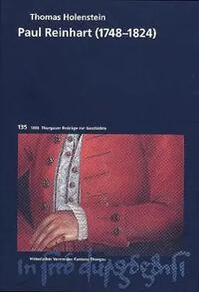 Holenstein |  Paul Reinhart (1748-1824) | Buch |  Sack Fachmedien