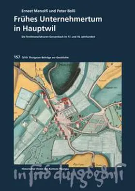 Menolfi / Bolli |  Frühes Unternehmertum in Hauptwil | Buch |  Sack Fachmedien