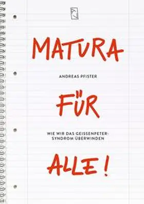 Pfister |  Matura für alle | Buch |  Sack Fachmedien