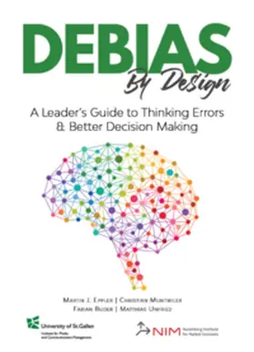 Eppler / Muntwiler / Buder |  Debias By Design | Buch |  Sack Fachmedien