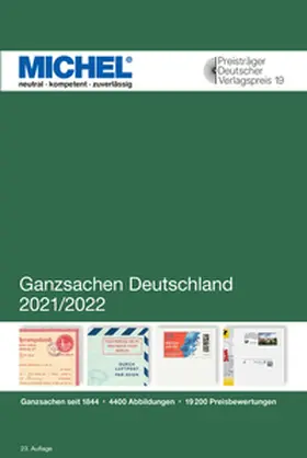 MICHEL-Redaktion |  MICHEL Ganzsachen Deutschland 2021/2022 | Buch |  Sack Fachmedien