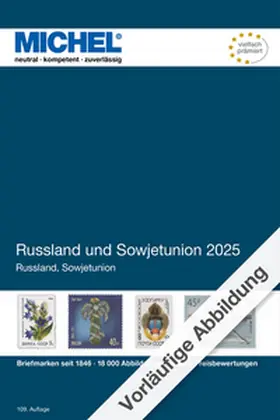MICHEL-Redaktion |  Russland und Sowjetunion 2024/2025 | Buch |  Sack Fachmedien