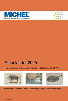 MICHEL-Redaktion |  Alpenländer 2025 | Buch |  Sack Fachmedien