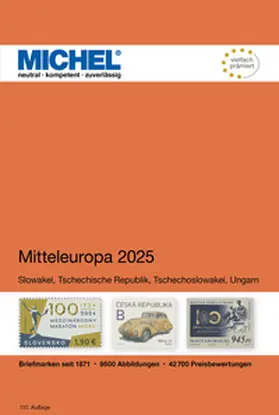 MICHEL-Redaktion |  Mitteleuropa 2025 | Buch |  Sack Fachmedien