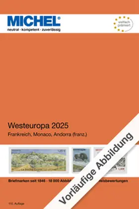 MICHEL-Redaktion |  Westeuropa 2025 | Buch |  Sack Fachmedien