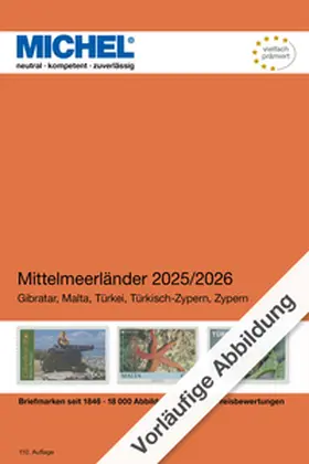 MICHEL-Redaktion |  Mittelmeerländer 2025/2026 | Buch |  Sack Fachmedien
