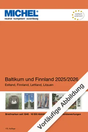 MICHEL-Redaktion |  Baltikum und Finnland 2025/2026 | Buch |  Sack Fachmedien