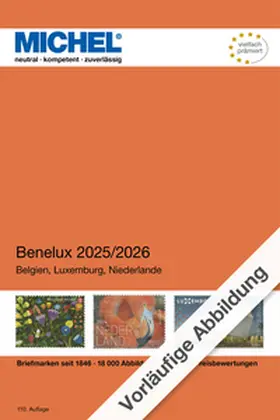 MICHEL-Redaktion |  Benelux 2025/2026 | Buch |  Sack Fachmedien