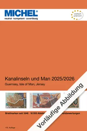 MICHEL-Redaktion |  Kanalinseln und Man 2025/2026 | Buch |  Sack Fachmedien