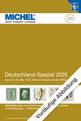 MICHEL-Redaktion |  Deutschland Spezial 2025 Band 2 | Buch |  Sack Fachmedien