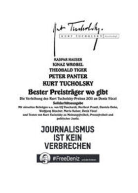 Kurt Tucholsky-Gesellschaft | Bester Preisträger wo gibt | Buch | 978-3-95420-025-2 | sack.de