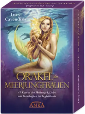 Cavendish / Fenech |  Orakel der Meerjungfrauen. 45 Karten der Heilung & Liebe mit Botschaften im Begleitbuch | Buch |  Sack Fachmedien