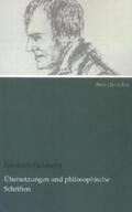 Hölderlin |  Übersetzungen und philosophische Schriften | Buch |  Sack Fachmedien