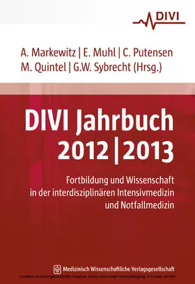 Markewitz / Muhl / Putensen |  DIVI Jahrbuch 2012/2013 | eBook | Sack Fachmedien