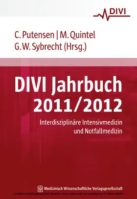 Putensen / Quintel / Sybrecht |  DIVI Jahrbuch 2011/2012 | eBook | Sack Fachmedien