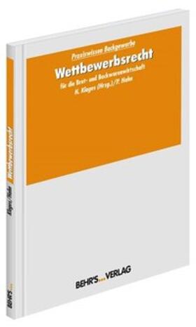 Hahn / Klages | Wettbewerbsrecht | Buch | 978-3-95468-003-0 | sack.de