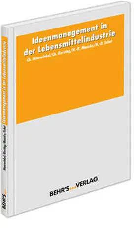 Hanewinkel / Schat |  Ideenmanagement in der Lebensmittelindustrie | Buch |  Sack Fachmedien