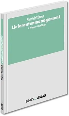 Wegner-Hambloch |  Lieferantenmanagement | Buch |  Sack Fachmedien