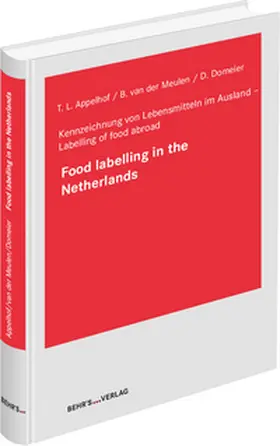 van der Meulen / Appelhof / Domeier |  Food labelling in the Netherlands | Buch |  Sack Fachmedien