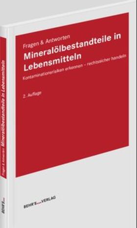 Becker / Kolb / Riemer |  Mineralölbestandteile in Lebensmitteln | Buch |  Sack Fachmedien