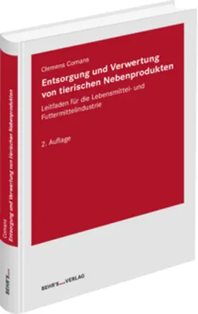Comans |  Entsorgung und Verwertung von tierischen Nebenprodukten | Buch |  Sack Fachmedien