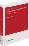 Horst |  Texte zum Lebensmittelrecht | Buch |  Sack Fachmedien