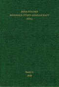 Küster |  Berichte der Reinhold-Tüxen-Gesellschaft (RTG) | Buch |  Sack Fachmedien